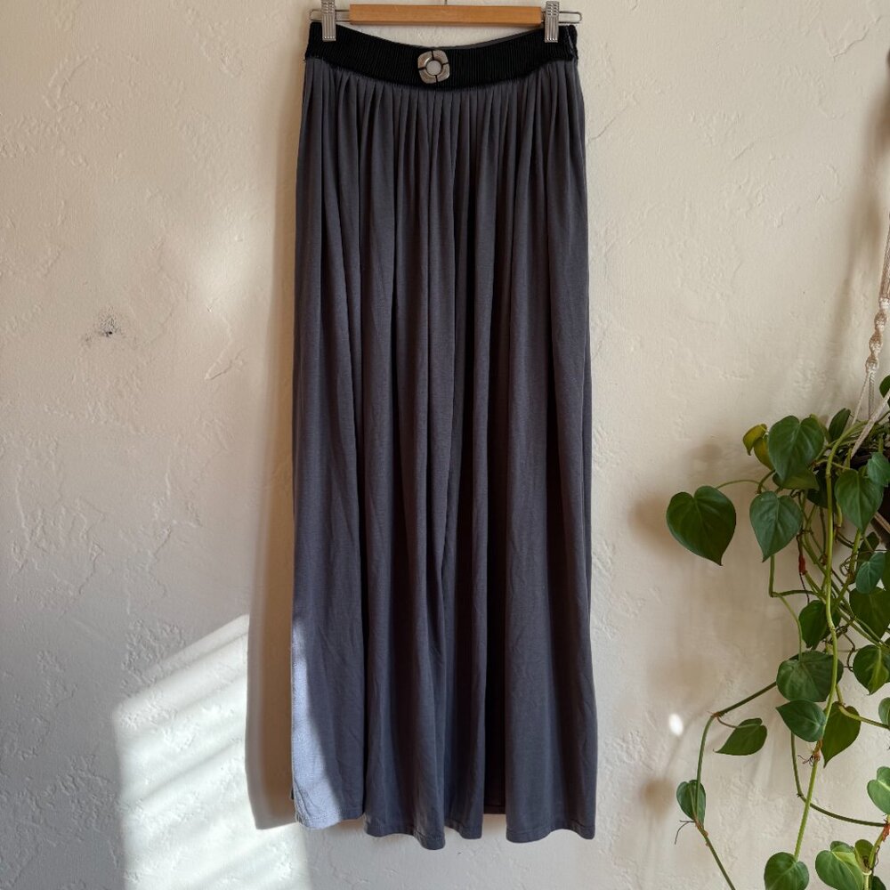Viva Vena by Vena Cava Long Grey Maxi Skirt - XS
